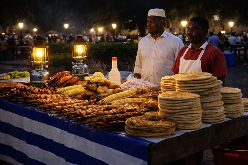 Forodhani Night Market & Stone Town Evening Tour