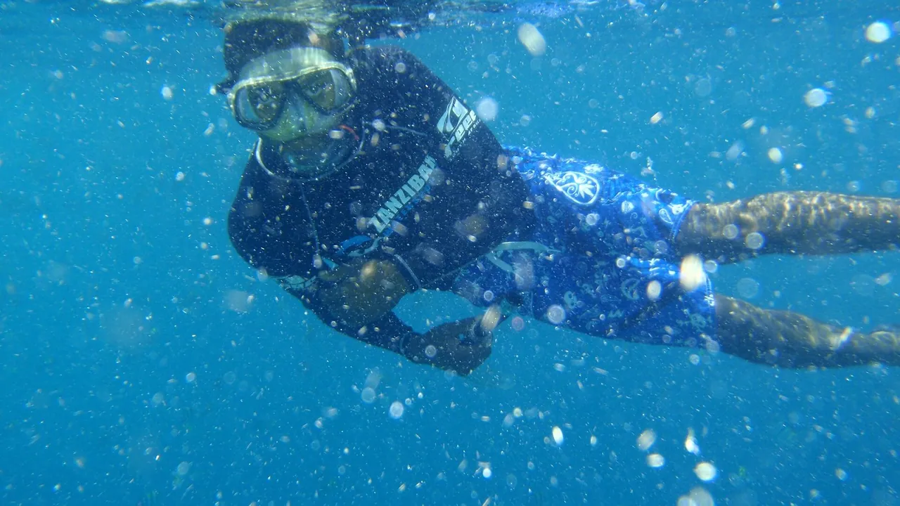 Schnorcheltour im Gebiet der Insel Mnemba ab Sansibar